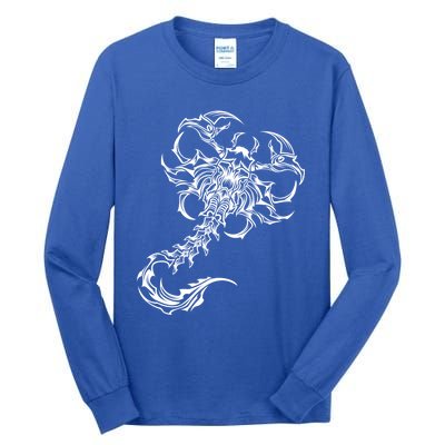 White Scorpion Graphics Great Gift Tall Long Sleeve T-Shirt