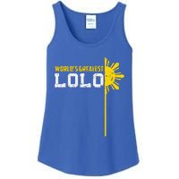 World S Greatest Lolo Filipino Grandpa Ladies Essential Tank