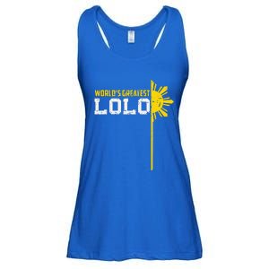 World S Greatest Lolo Filipino Grandpa Ladies Essential Flowy Tank