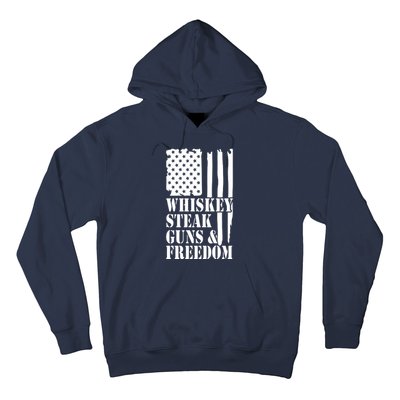 Whiskey Steak Guns & Freedom Hoodie