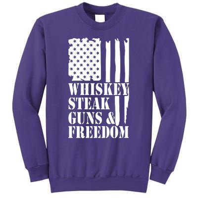 Whiskey Steak Guns & Freedom Sweatshirt