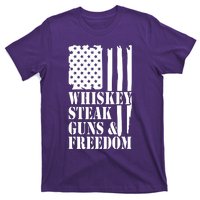 Whiskey Steak Guns & Freedom T-Shirt