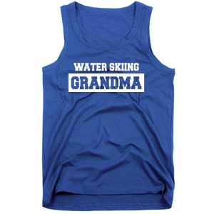 Water Skiing Grandma Water Skiing Water Skier Cute Gift Tank Top