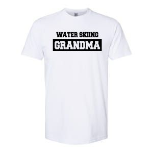 Water Skiing Grandma Water Skiing Water Skier Cute Gift Softstyle CVC T-Shirt