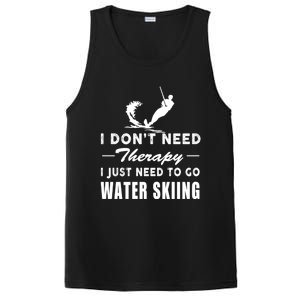 Water Skiing Gift I Just Need To Go Water Skiing Meaningful Gift PosiCharge Competitor Tank