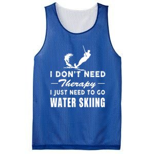 Water Skiing Gift I Just Need To Go Water Skiing Meaningful Gift Mesh Reversible Basketball Jersey Tank