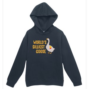 WorldS Silliest Goose Urban Pullover Hoodie