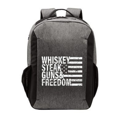 Whiskey Steak Guns And Freedom Pro America Vector Backpack