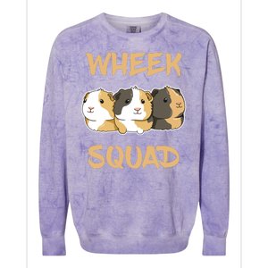 Wheek Squad Guinea Pig Colorblast Crewneck Sweatshirt