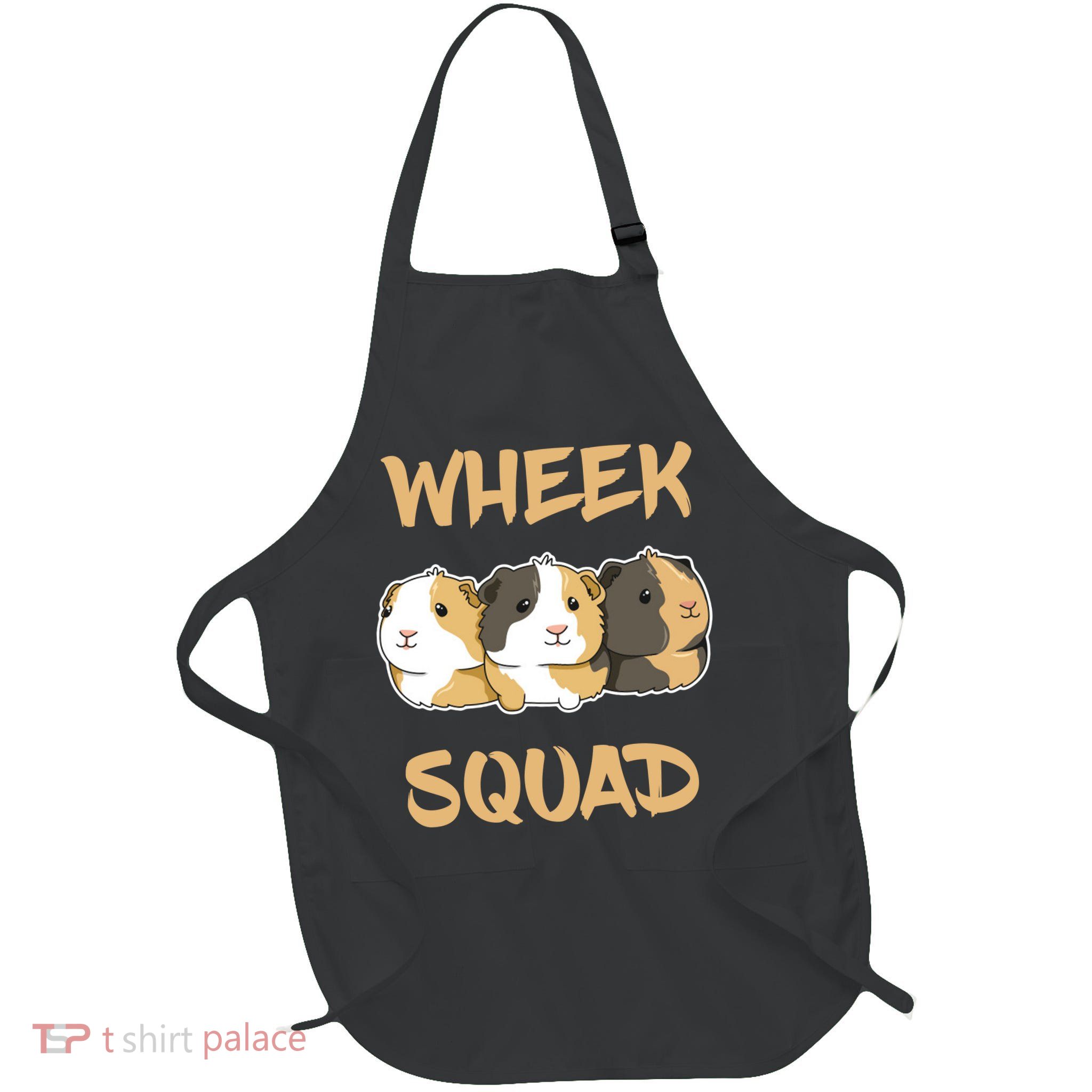 Wheek Squad Guinea Pig Full-Length Apron With Pockets