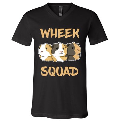 Wheek Squad Guinea Pig V-Neck T-Shirt