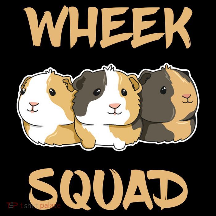 Wheek Squad Guinea Pig Button