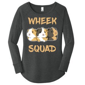 Wheek Squad Guinea Pig Women's Perfect Tri Tunic Long Sleeve Shirt