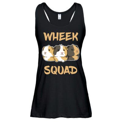 Wheek Squad Guinea Pig Ladies Essential Flowy Tank