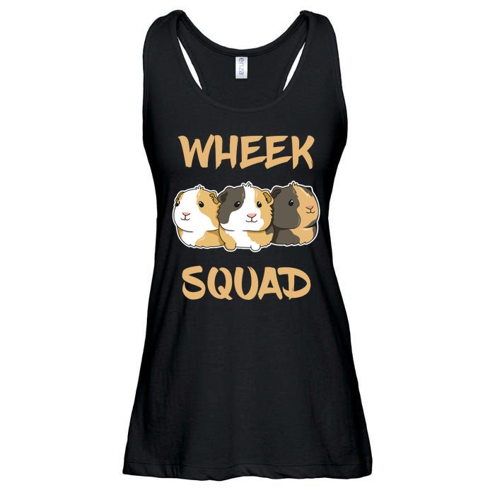 Wheek Squad Guinea Pig Ladies Essential Flowy Tank