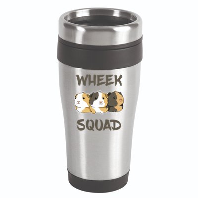 Wheek Squad Guinea Pig 16oz Travel Tumbler