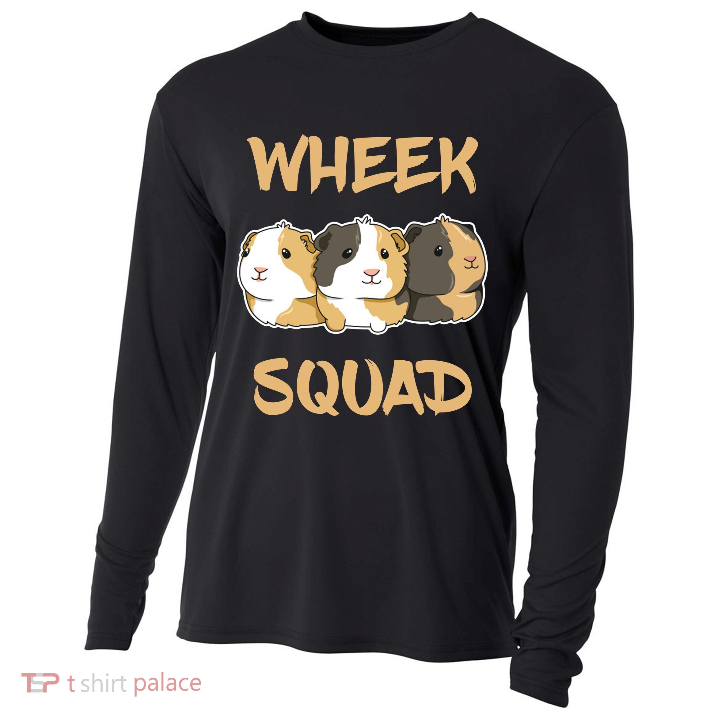 Wheek Squad Guinea Pig Cooling Performance Long Sleeve Crew