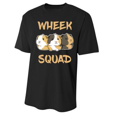 Wheek Squad Guinea Pig Performance Sprint T-Shirt