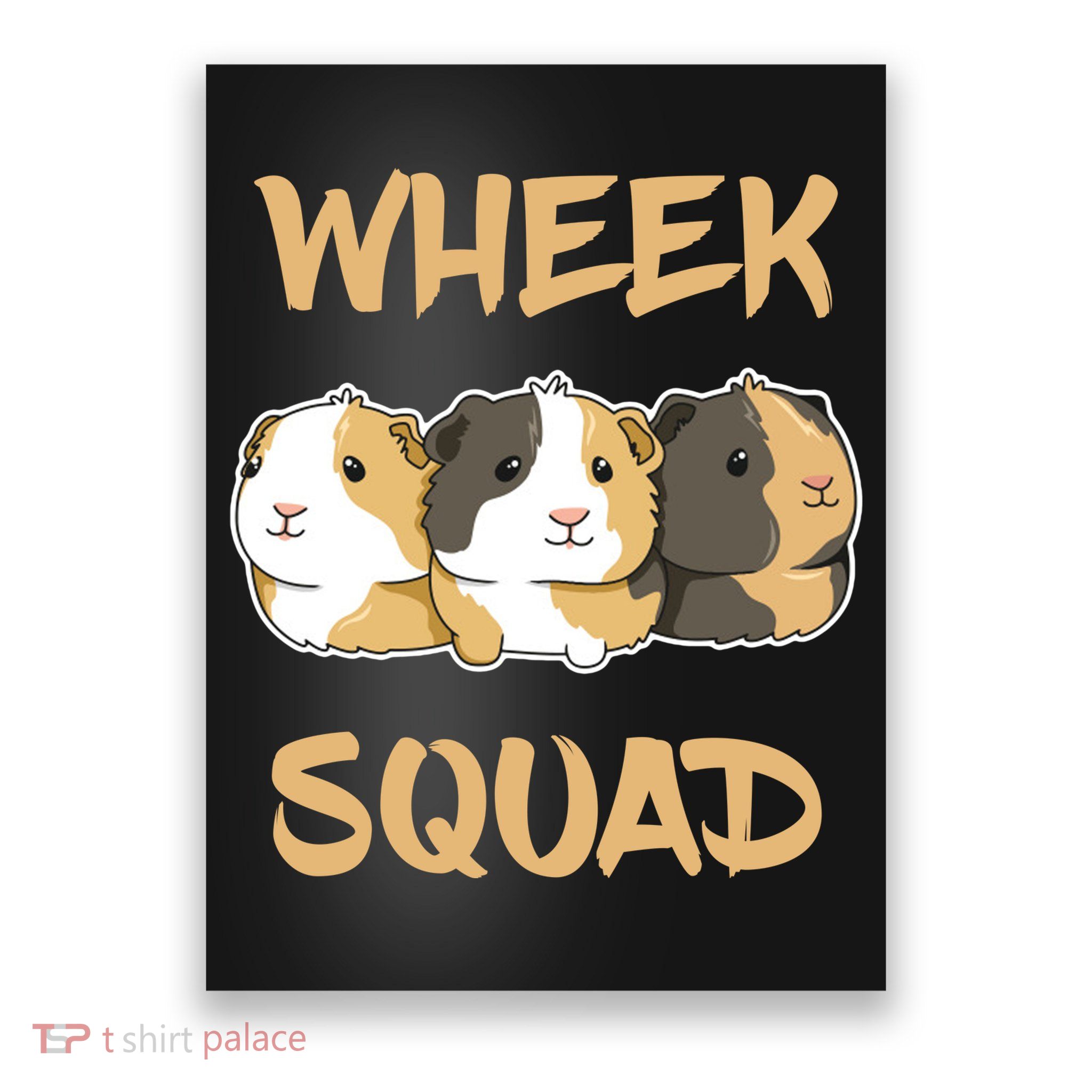Wheek Squad Guinea Pig Poster