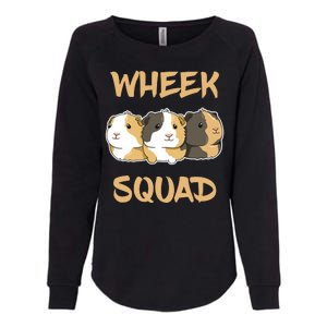 Wheek Squad Guinea Pig Womens California Wash Sweatshirt