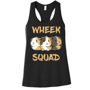 Wheek Squad Guinea Pig Women's Racerback Tank