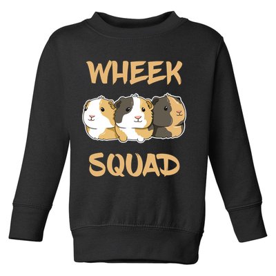 Wheek Squad Guinea Pig Toddler Sweatshirt