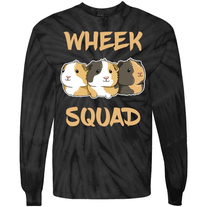 Wheek Squad Guinea Pig Tie-Dye Long Sleeve Shirt