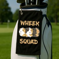 Wheek Squad Guinea Pig Golf Towel