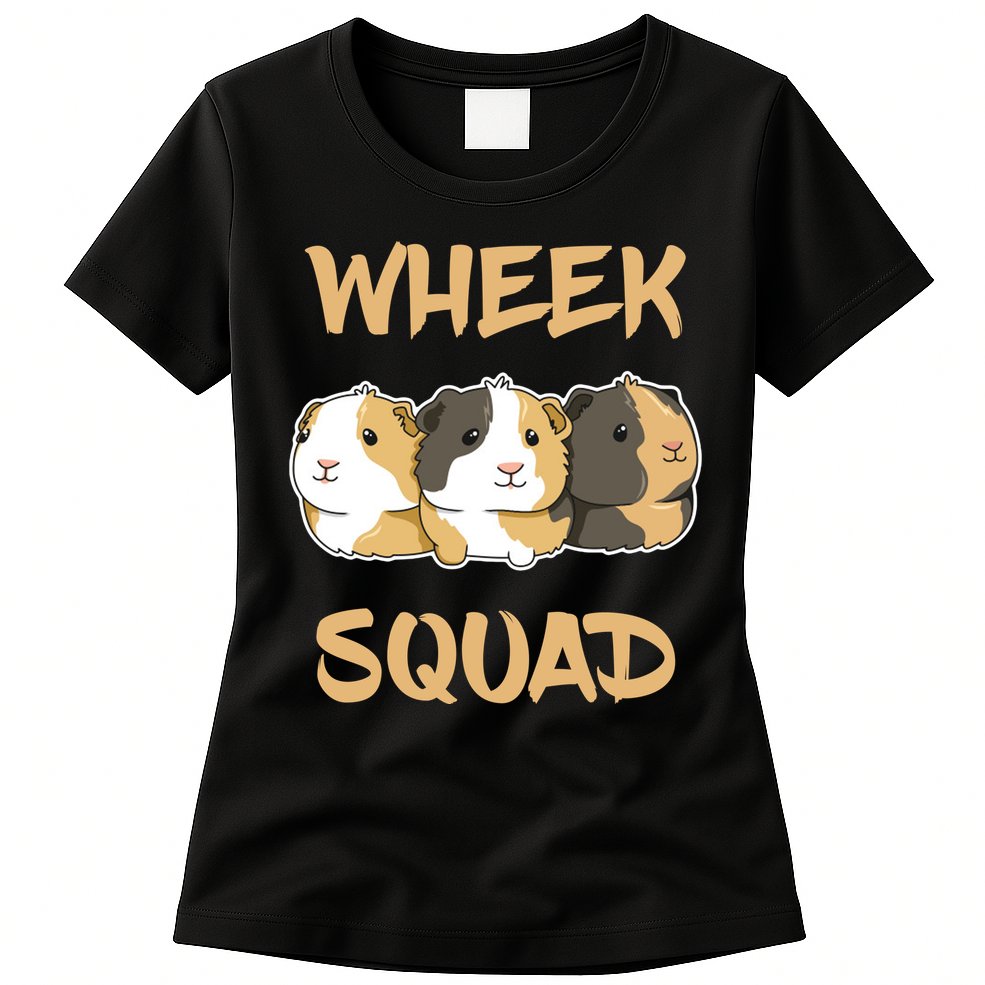 Wheek Squad Guinea Pig Womens T-Shirt