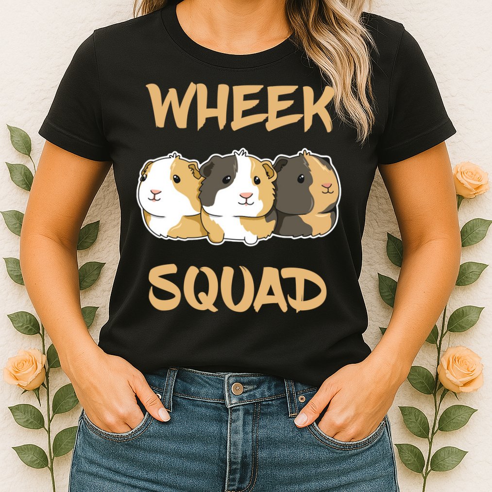 Wheek Squad Guinea Pig Womens T-Shirt