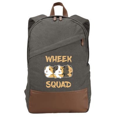 Wheek Squad Guinea Pig Cotton Canvas Backpack