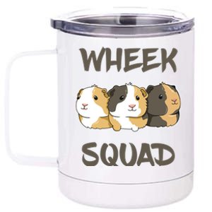 Wheek Squad Guinea Pig 12 oz Stainless Steel Tumbler Cup