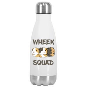 Wheek Squad Guinea Pig Stainless Steel Insulated Water Bottle