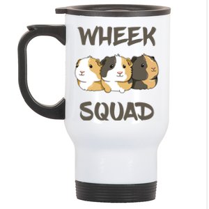 Wheek Squad Guinea Pig Stainless Steel Travel Mug