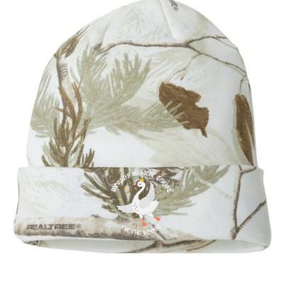 World's Silliest Goose On The Loose Funny Kati Licensed 12" Camo Beanie