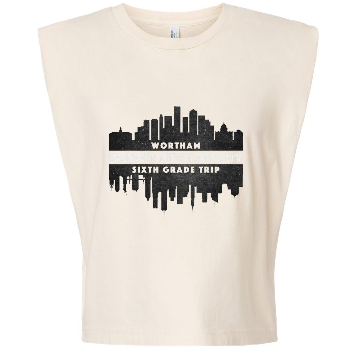 Wortham Sixth Grade Trip Garment-Dyed Women's Muscle Tee