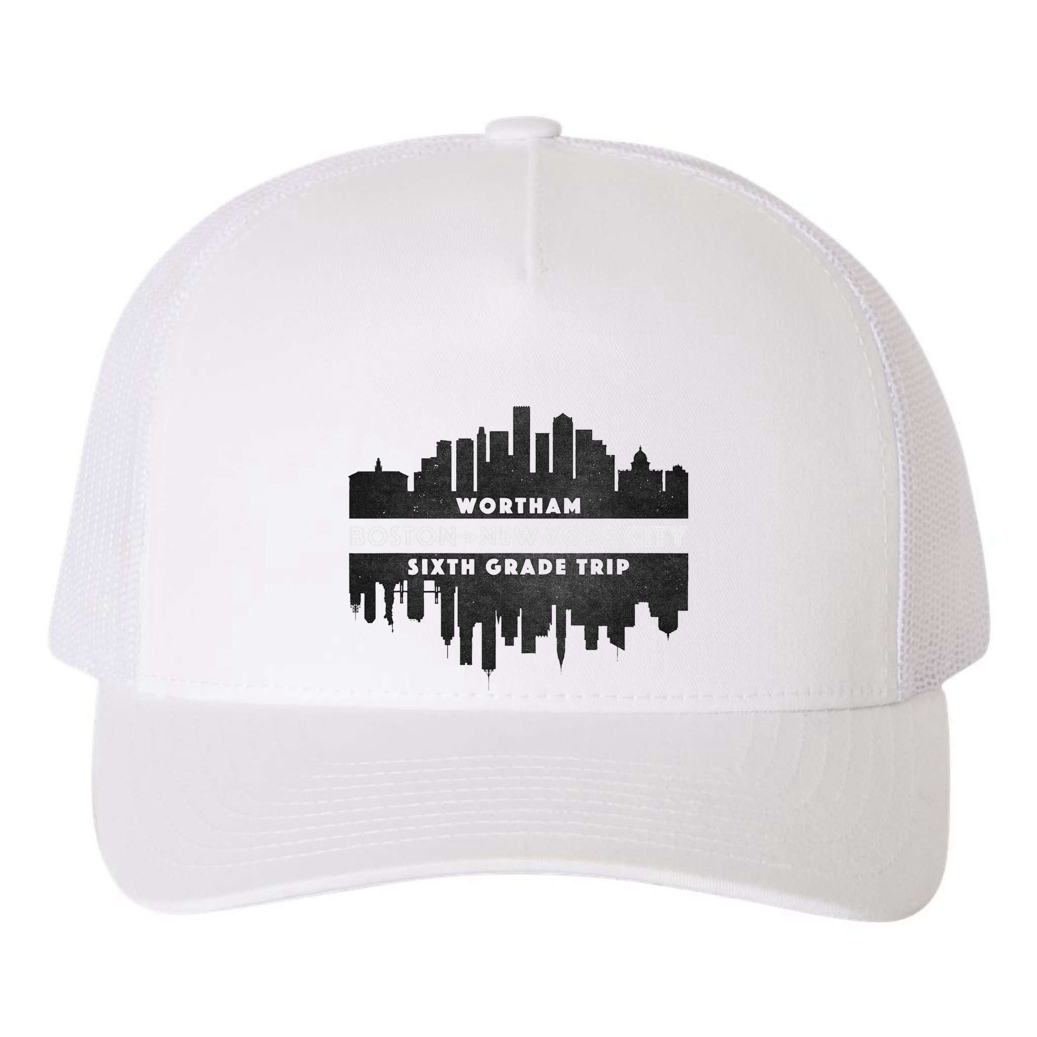 Wortham Sixth Grade Trip Yupoong Adult 5-Panel Trucker Hat