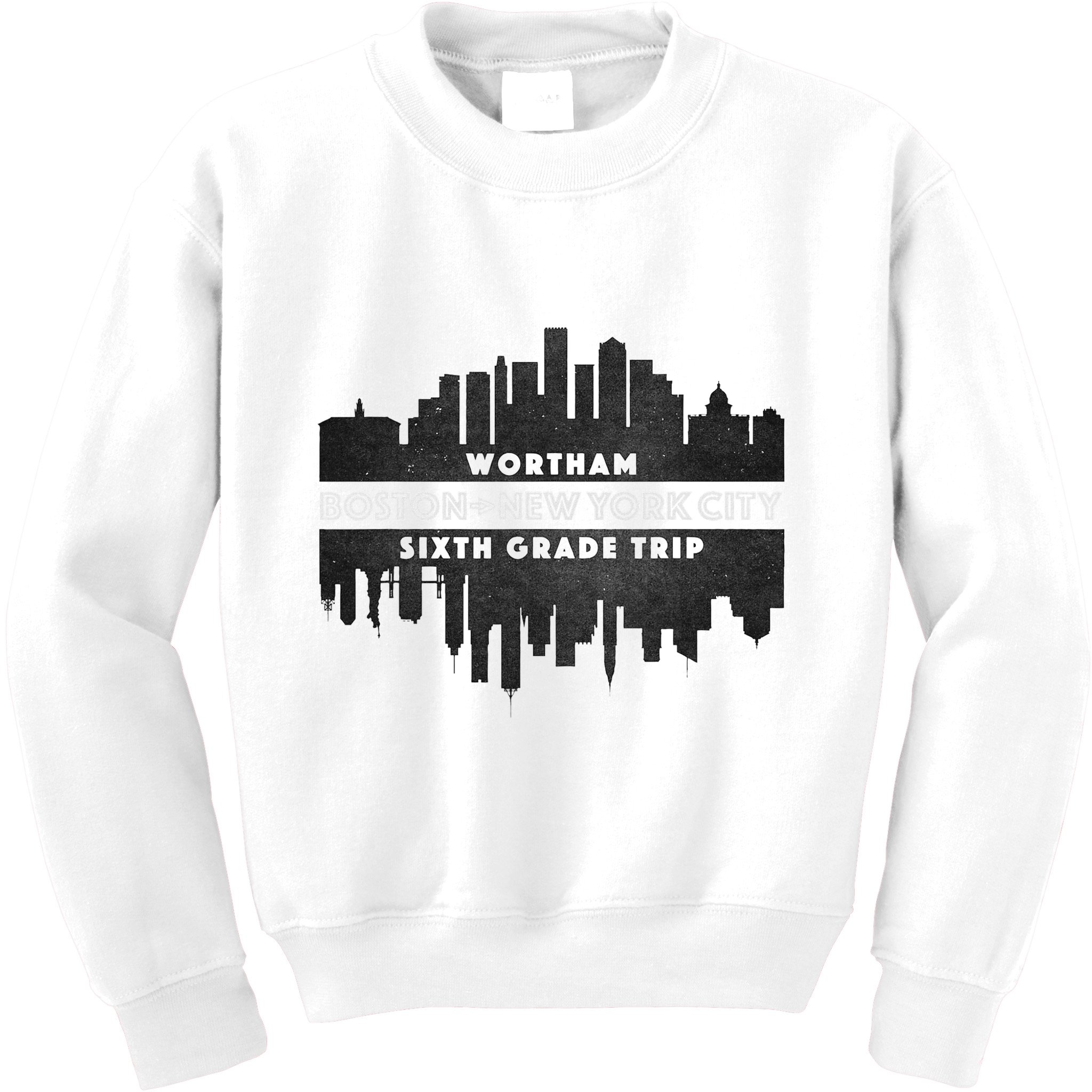 Wortham Sixth Grade Trip Kids Sweatshirt