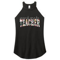 Wildflowers Second Grade Teacher Back To School 2nd Grade Women's Perfect Tri Rocker Tank