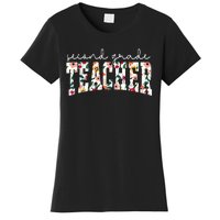 Wildflowers Second Grade Teacher Back To School 2nd Grade Women's T-Shirt