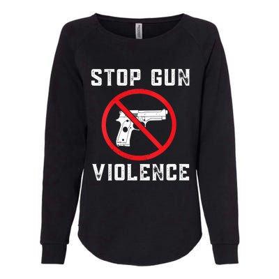 Womens Stop Gun Violence , End Gun Violence Womens California Wash Sweatshirt