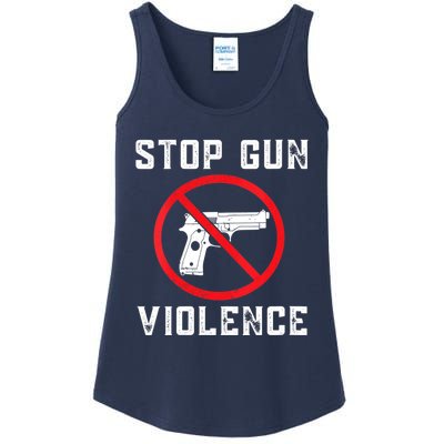 Womens Stop Gun Violence , End Gun Violence Ladies Essential Tank