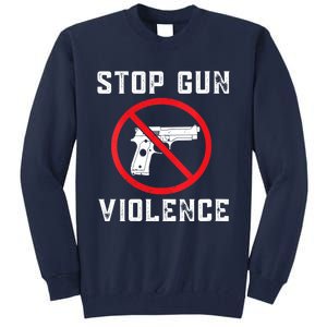 Womens Stop Gun Violence , End Gun Violence Tall Sweatshirt