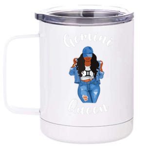 Womens Streetwise Gemini Queen Black Womens Zodiac Birthday May 12 oz Stainless Steel Tumbler Cup