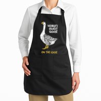World's Silliest Goose On The Loose Apron