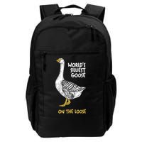 World's Silliest Goose On The Loose Backpack