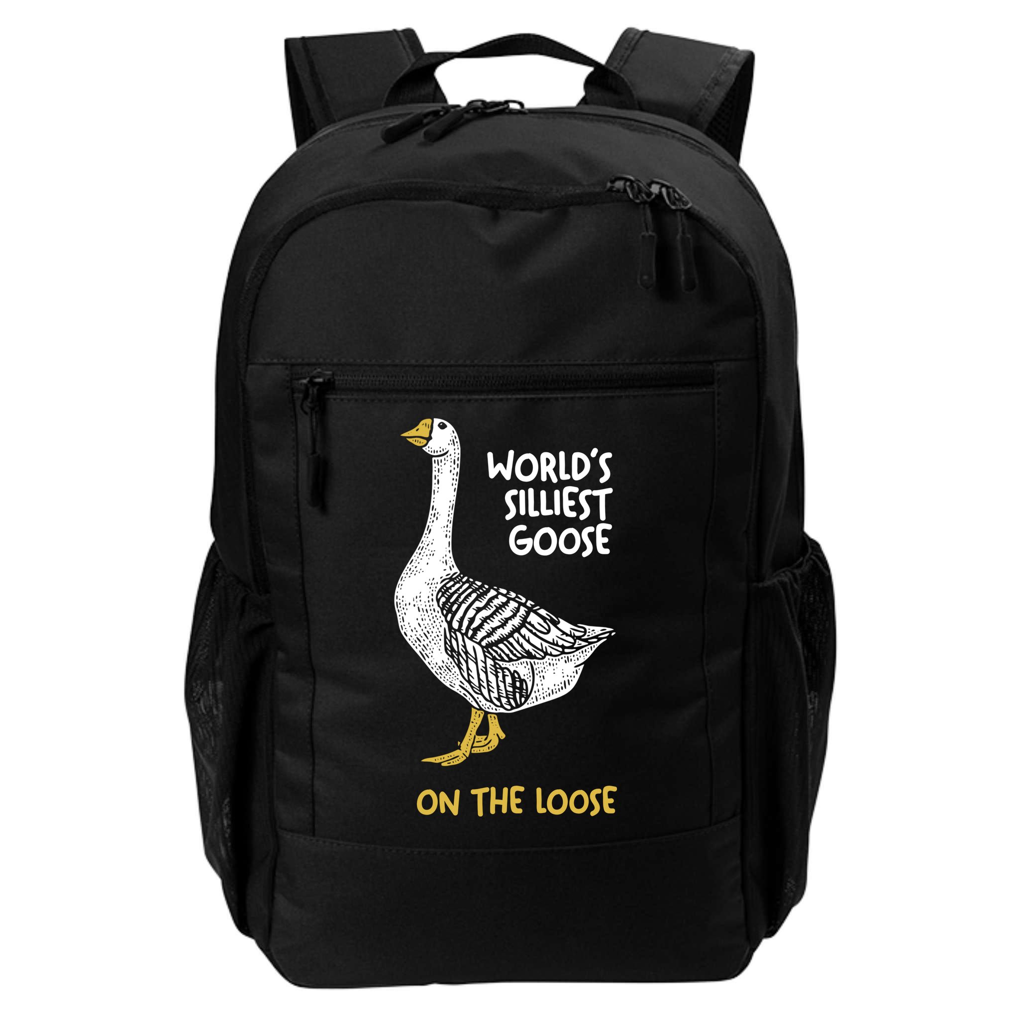 World's Silliest Goose On The Loose Backpack