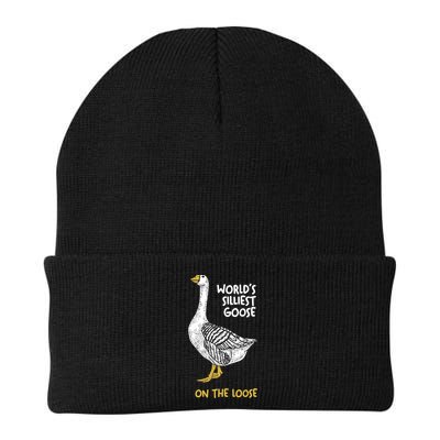 World's Silliest Goose On The Loose Beanie