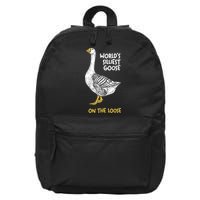 World's Silliest Goose On The Loose 16 in Basic Backpack