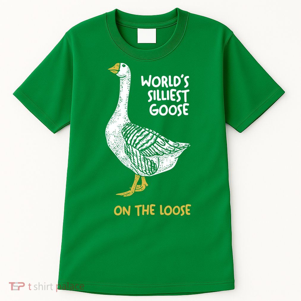 World's Silliest Goose On The Loose Tall T-Shirt